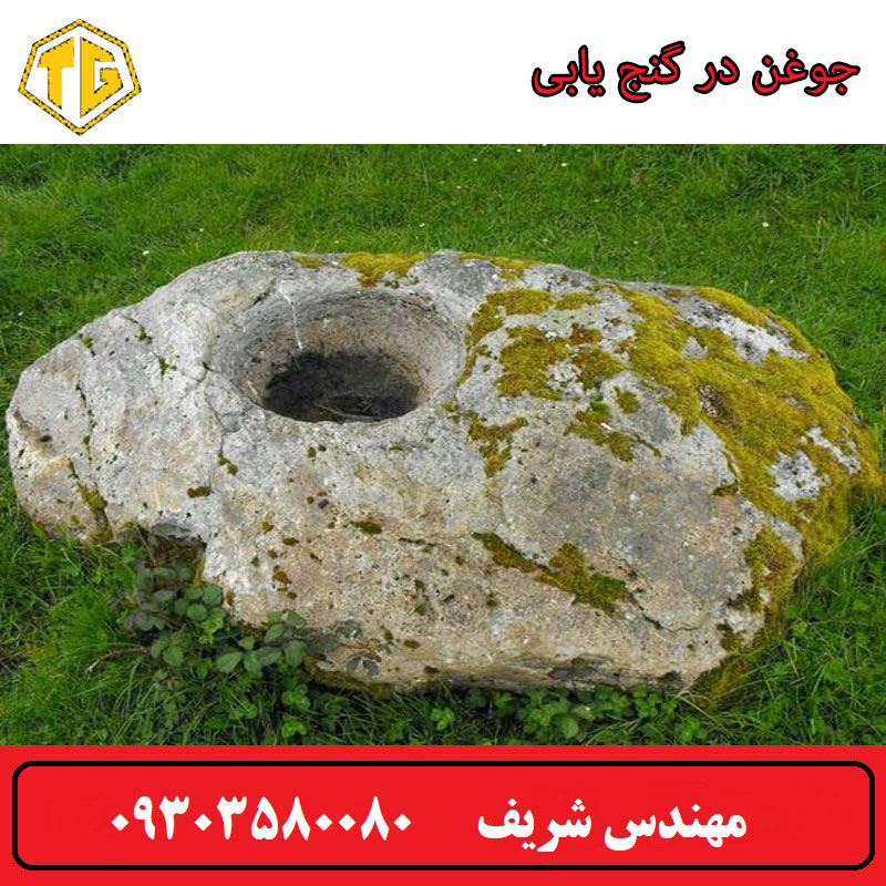 نشانه جوغن در گنج یابی