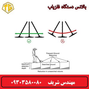 بالانس دستگاه فلزیاب