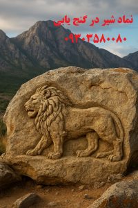 نماد شیر در گنج یابی